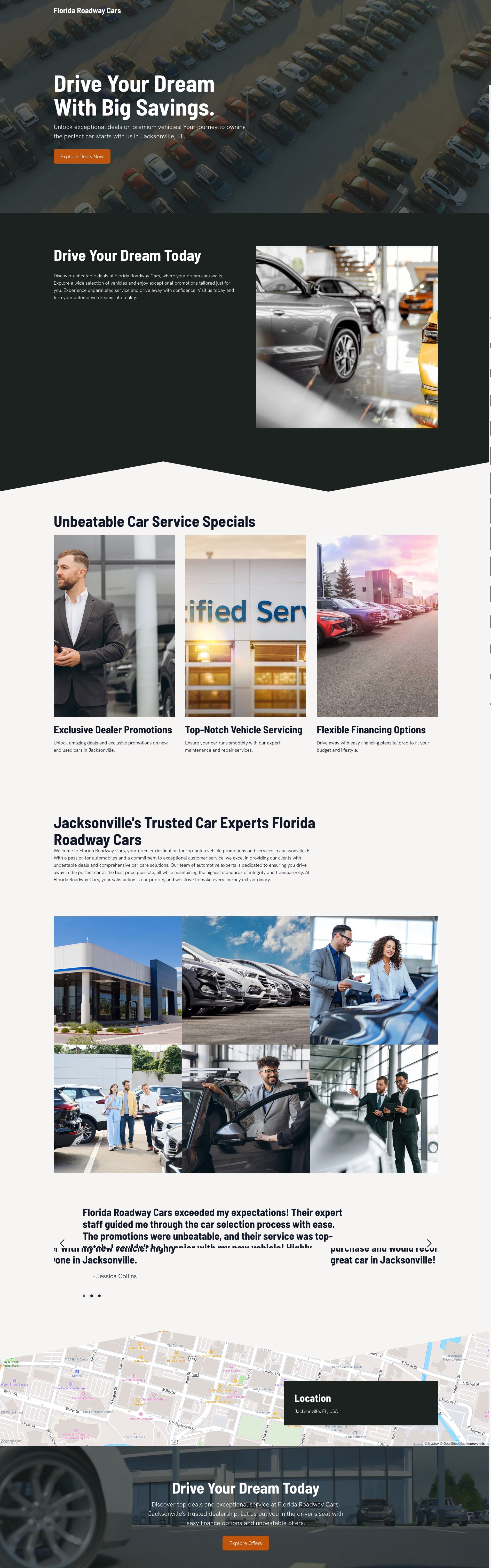 Car Dealer Website Template